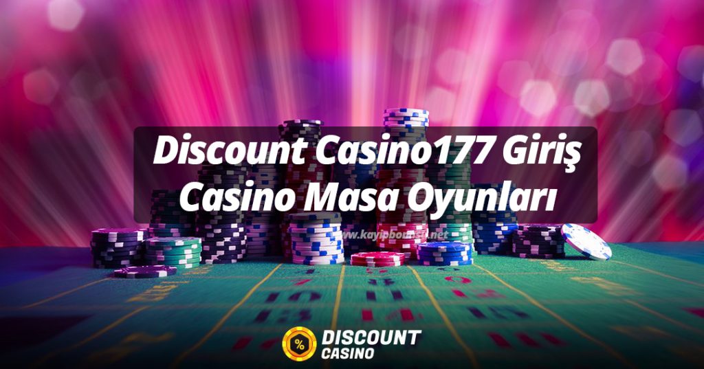 Discount Casino177 Giriş Casino Masa Oyunları